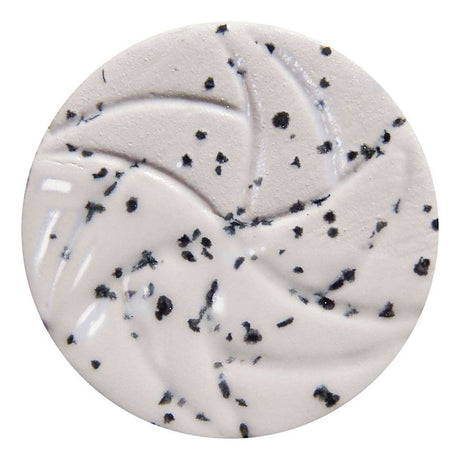 Firma Creativ nakrapiana glazura ceramiczna, 999-1060°c, nieprzezroczysta, śnieżnobiała, 60 ml 1 butelka