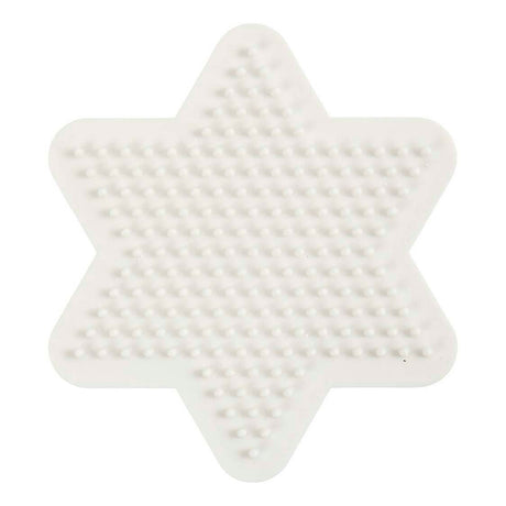 Creativ company nabbi biobeads grondplaat ster 9,8x9,8cm