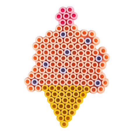 Creativ company nabbi biobeads grondplaat ster 9,8x9,8cm