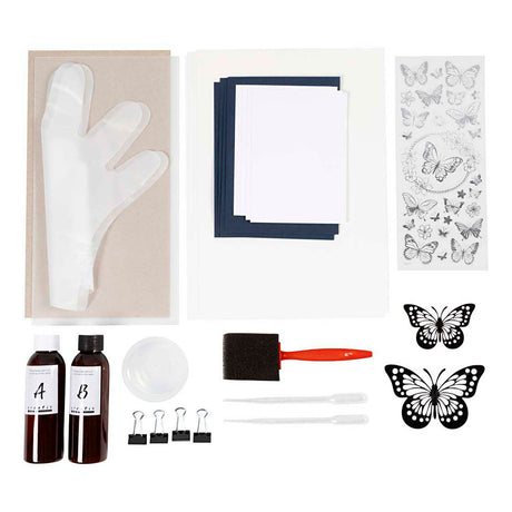 Creativ company hobi set cianotipija, modra, 1 škatla