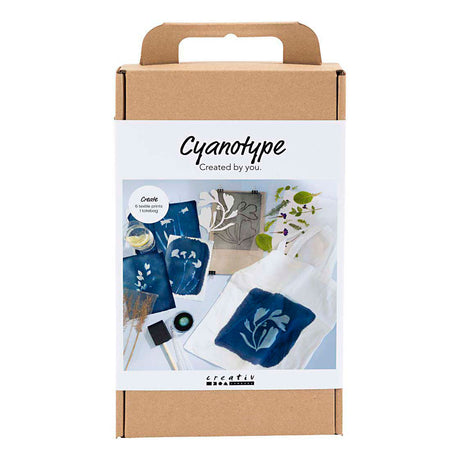 Creativ Firma Hobby Set Cyanotyp, Textil, Blo, 1 Këscht