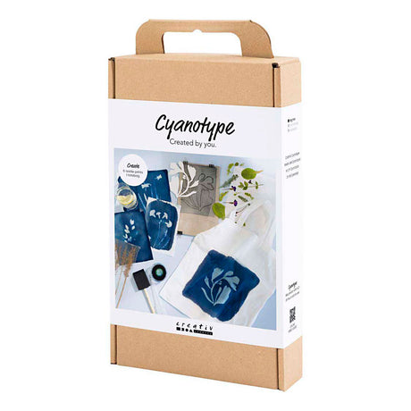 Creativ Firma Hobby Set Cyanotyp, Textil, Blo, 1 Këscht