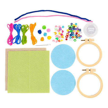 Creativ Firma Mini Hobby Set Broderien, Fantasie, 1 Këscht