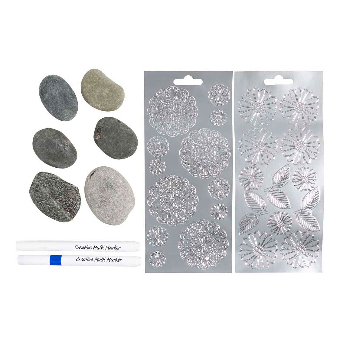 Creativ company https: www.cchobby.nl mini-hobbyset-steen decoration-blue-1-box