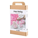 Creativ company hobby set soap making flowers pink