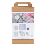 Creativ company hobby set soap making flowers pink