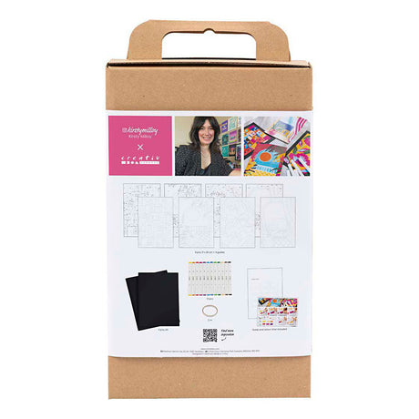 Creativ firma hobbysett farger, maling etter tall, highlighters, 1 boks
