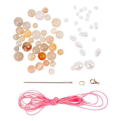 Creativ kompanija https: www.cchobby.nl mini-hobbyset-jewelry-necklaces-and-bracelet-pink-1-box