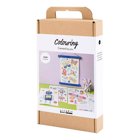 Creativ Firma https: www.cchobby.nl hobbyset-colors-butterfly-and-robot-happy-colors-1-doos