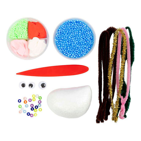 Kreativt selskap https: www.cchobby.nl mini-hobbyset-boetseren-reindeermonster-diverse-colours-1-doos