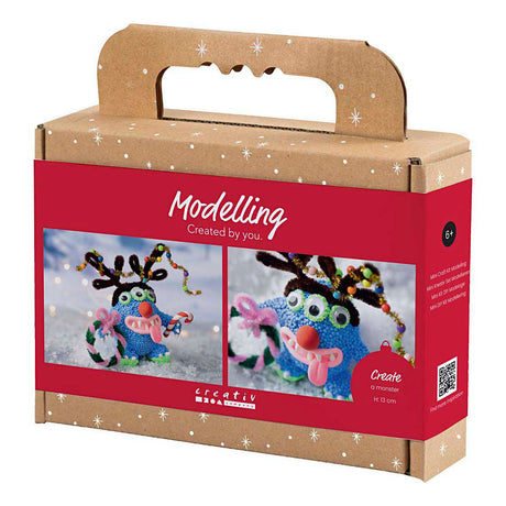 Kreativt selskap https: www.cchobby.nl mini-hobbyset-boetseren-reindeermonster-diverse-colours-1-doos