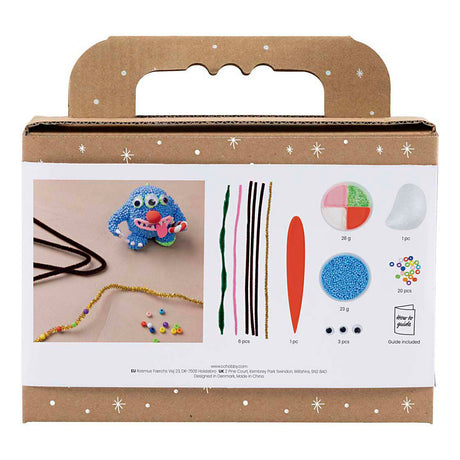 Kreativt selskap https: www.cchobby.nl mini-hobbyset-boetseren-reindeermonster-diverse-colours-1-doos
