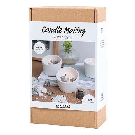 Creativ company https: www.cchobby.nl hobbyset-candle-making-rose-beige-wit-creme-1-doos