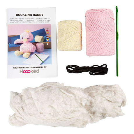 Creativ Firma Hobby Set amigurumi, Duckling, hellrosa, hellgiel, 1 Këscht