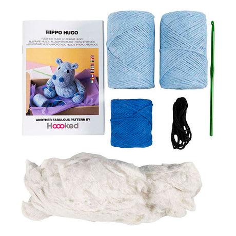 Creativ kompanija https: www.cchobby.nl hobbyset-amigurumi-hippopotamus-blue-lightblue-1-box