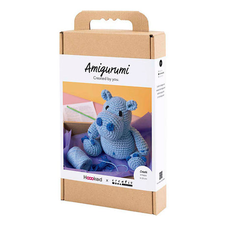 Creativ kompanija https: www.cchobby.nl hobbyset-amigurumi-hippopotamus-blue-lightblue-1-box
