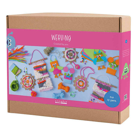 Creativ Firma https: www.cchobby.nl group set-weaving-wall-mountings-hangers-owls-mouse-diverse-colors-1-box