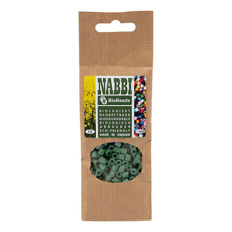 Creativ company nabbi bioperlice 5x5mm temno zelene - 1000 kos.