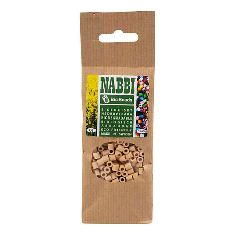 Creativ company nabbi biobeads 5x5mm krem ​​- 1000kos.