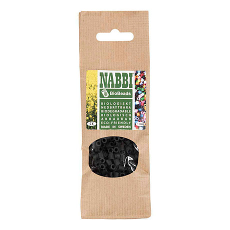 Empresa criativa nabbi biobeads 5x5mm preto - 1000 unid.