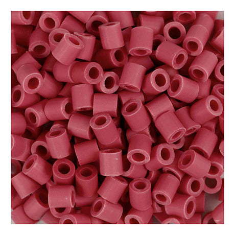 Creativ company nabbi biobeads 5x5mm rood - 1000st.