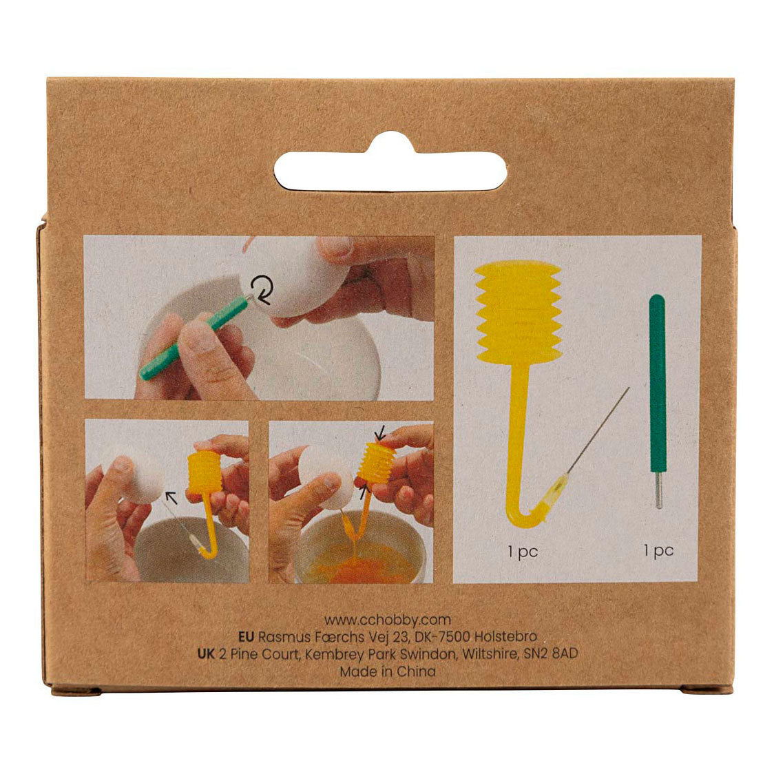 Creativ company https: www.cchobby.nl egg-blower-1-set