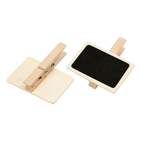 Cuideachta cruthaitheach https: www.cchobby.nl blackboard-with-clothespins-size-6-8x4-7-cm-6-piece-1-box