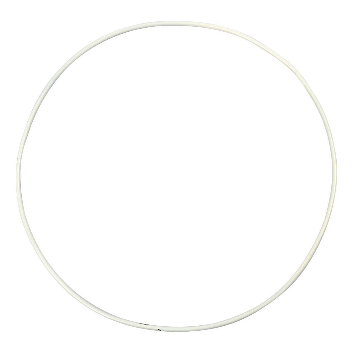 Creativ kompanija https: www.cchobby.nl metal-wire-ring-d-20-cm-thickness-3-mm-white-5-piece-1-box