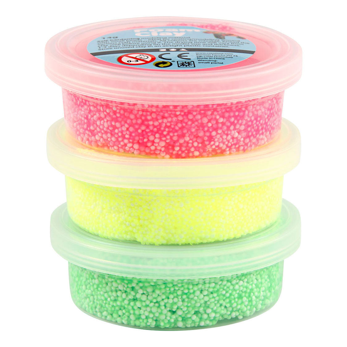 Creativ firmos putplasčio molis neonas - 3x14gr.