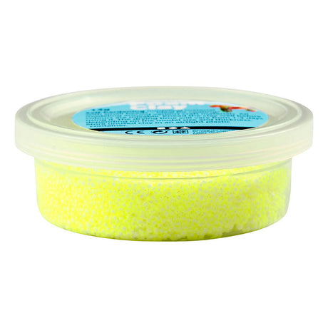 Foam clay ®, třpytky, žlutá, 35 gr 1 krabička