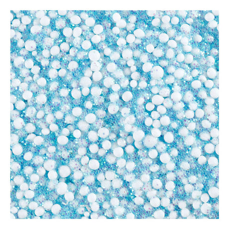 Creativ company foam clay glitter lyseblå - 35gr.