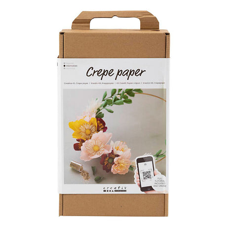Conjunto de hobby da empresa criativa papel crepom, guirlanda, proporção de crepe: 180%, 1 caixa