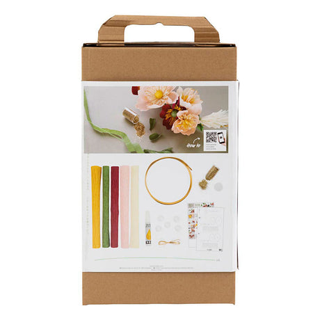 Creativ company https: www.ccobby.nl hobbyset-crepe-paper-wreath-crepe-ratio-180-1-box