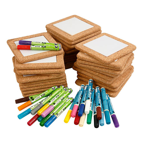 Creativ company https: www.cchobby.nl group set-coasters-bepainting-size-15-5x15-5-cm-diverse-colours-1-set