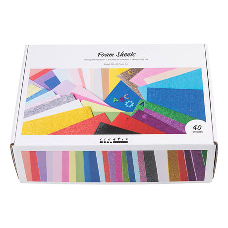 Creativ company https: www.cchobby.nl foam-vellen-a4-sheet-210x297-cm-diverse-colours-40-sheet-1-doos