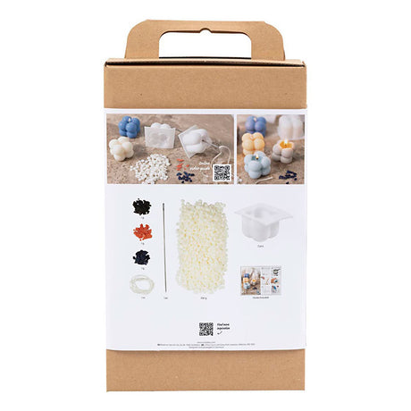 Firma Creativ https: www.cchobby.nl hobbyset-candle-making-bubble-soya-candle-beige-lightblue-creme-1-box