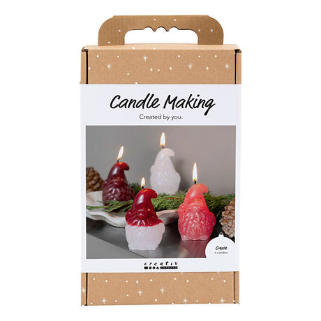 Entreprise créative https: www.ccobby.nl hobbyset-candle-making-christmas-mat-transparant-red-1-doos