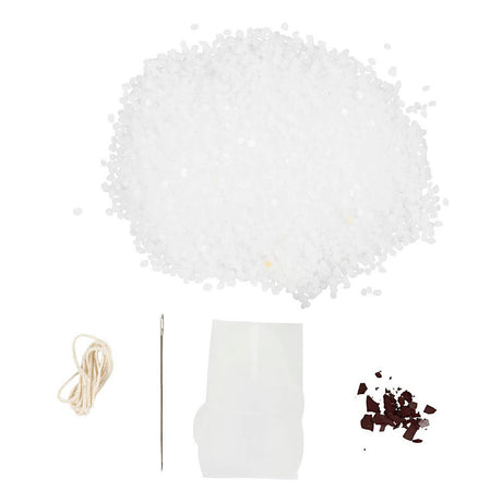 Entreprise créative https: www.ccobby.nl hobbyset-candle-making-christmas-mat-transparant-red-1-doos