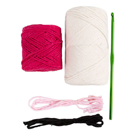 Creativ company https: www.ccobby.nl hobbyset-amigurumi-schaap-roze-off-white-1-doos