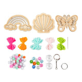 Cuideachta cruthaitheach https: www.cchobby.nl mini-hobbyset-embroidery-butterfly-shell-rainbow-various-colors-1-box