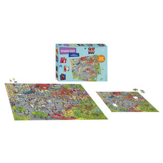 Studio 100 puzzel 30 jaar | 2 stuks