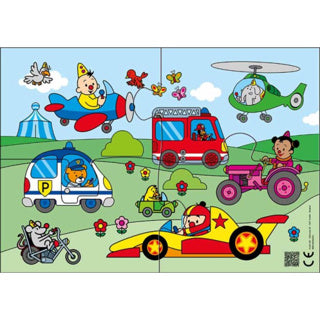 Bumba puzzle Vroom Vroom - 4 pcs.