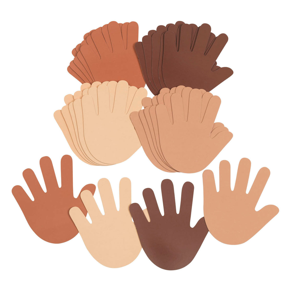 Colorations Colors Like Me Hands, set of 24 (4 colors)