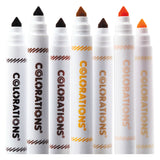 Colorations Chubby Felt-Tip Pens Skin Tones, 35 pcs.