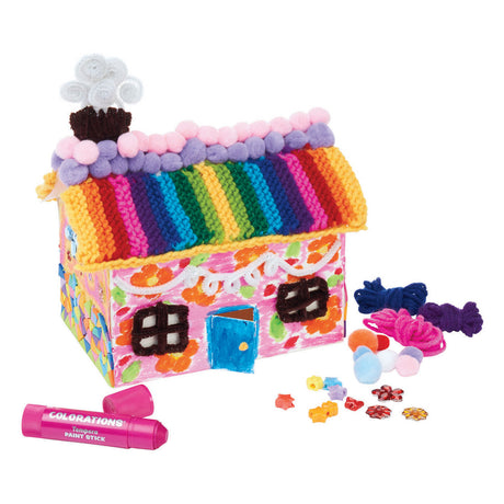 Colorations 3d papieren vouw huizen, set van 20