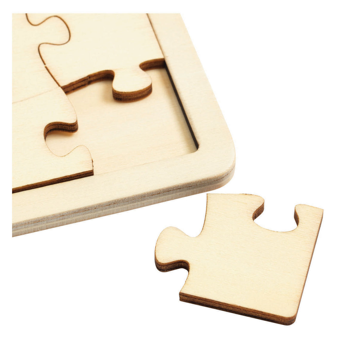 Make your own wooden puzzle, 6st.