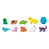 Colorations Favorite Animals Foam Shapes, 500 pcs.