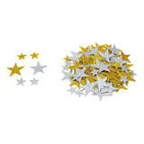 Colorations - Foamstickers Glitter stars, 100th.