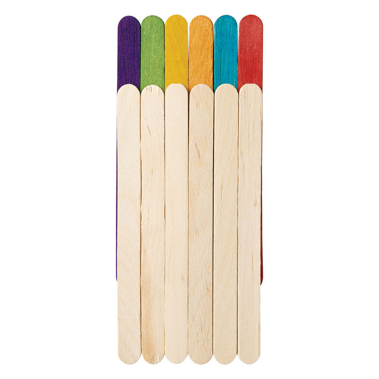 Colorations colored wooden craft sticks, 1000st.