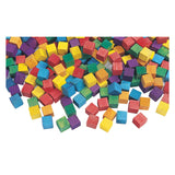 Colorations colored wooden cube cubes, 196st.